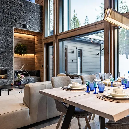 בית נופש Minna, Brand New Luxury In Yllaes, Lapland *