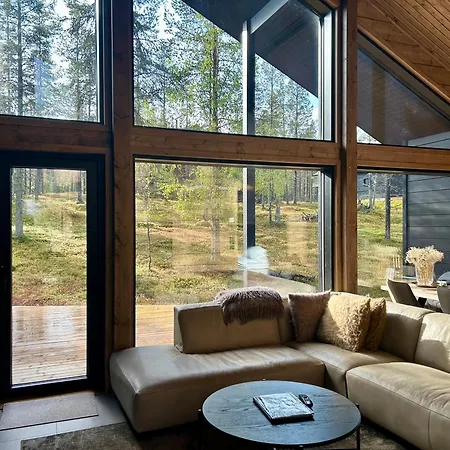 בית נופש Minna, Brand New Luxury In Yllaes, Lapland *